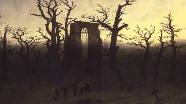 Меловые скалы на острове Рюген Каспар Давид Фридрих 1818