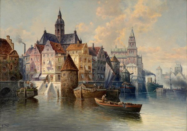 Картины август фон Зиген