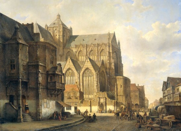 Художник Willem Koekkoek