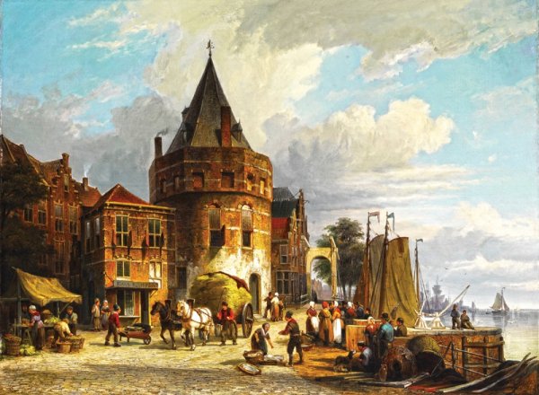 Голландский художник Корнелис спрингер