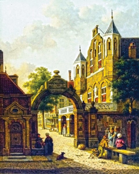 Руан 19 век картина