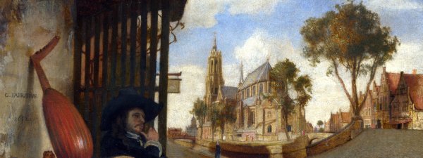 Вермеер вид Дельфта картина