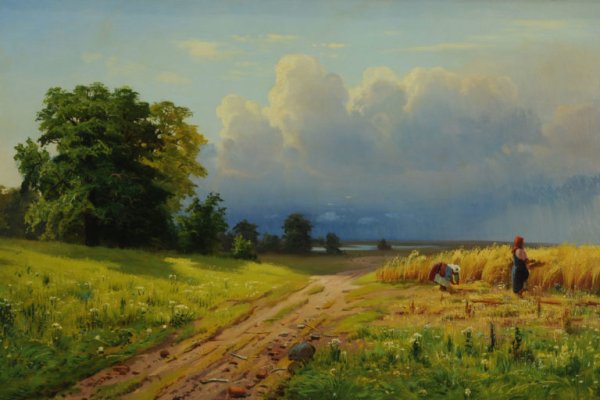 Исаак Ильич Левитан перед грозой