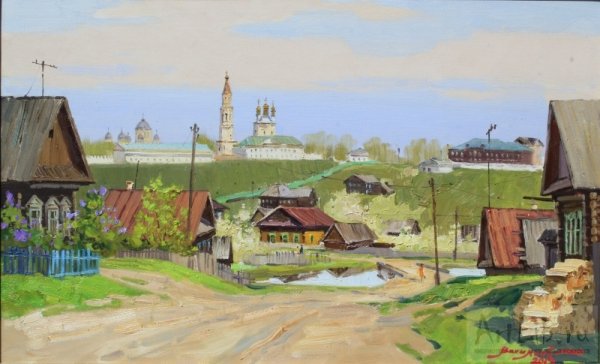 Художник Жданов Владимир Юрьевич. На водопое