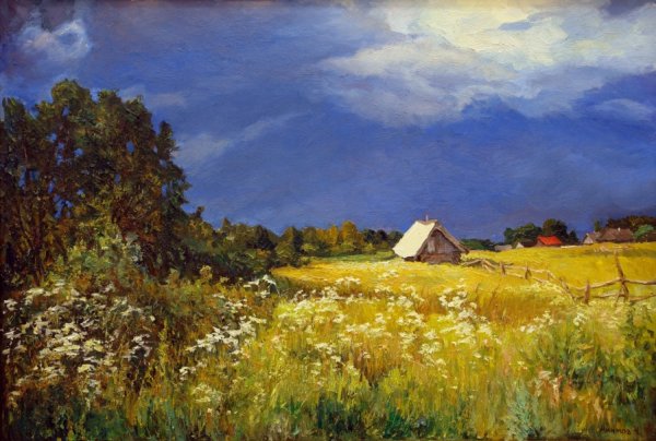 Фёдор Александрович Васильев в крымских горах