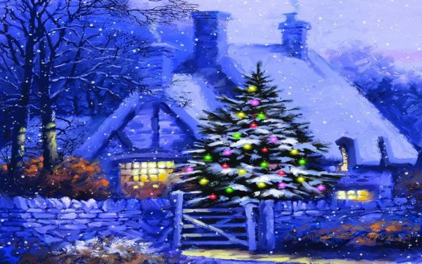 Зимние пейзажи Виктора Цыганова