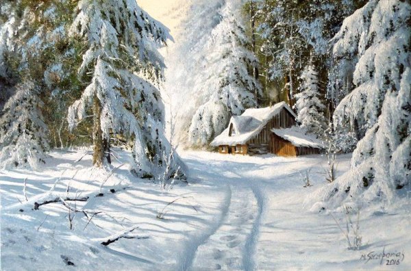 Польский художник Марек Szczepaniak