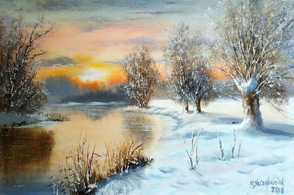 Художник Марек Щепаняк