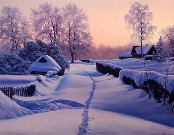 Художник Евгений Карлович пейзажи