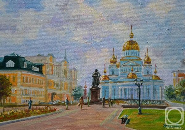 Храм Ушакова Саранск рисунок