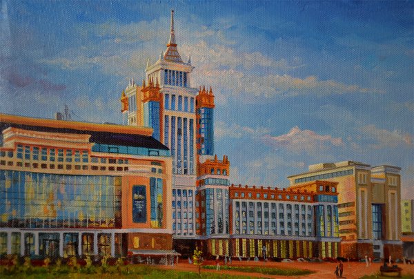 Площадь Миллениум Саранск