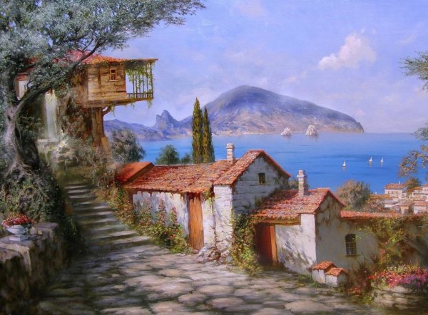 Александр Милюков Крым картины