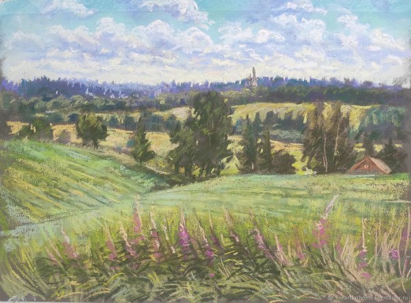 Казимир Малевич пейзаж