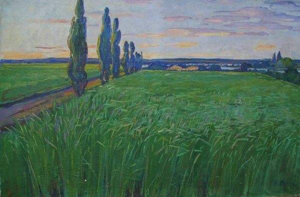 Малевич Казимир пейзаж 1906