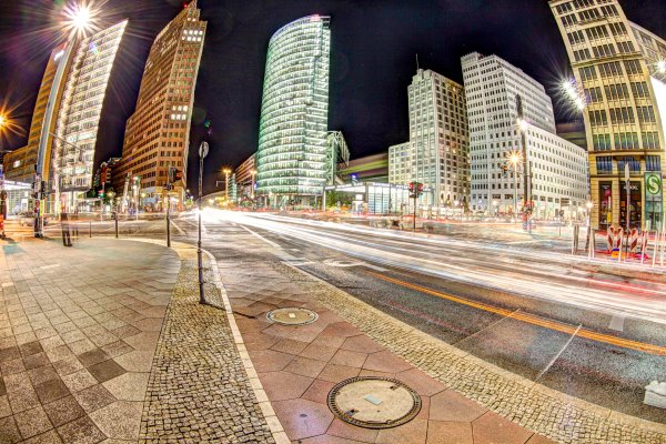 Берлин городской пейзаж