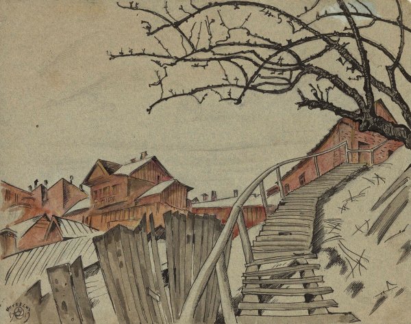 Мстислав Валерианович Добужинский Витебск