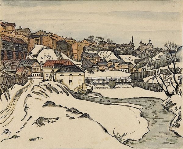 Мстислав Валерианович Добужинский Riga