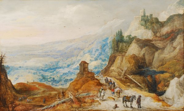 Михаил Лермонтов. Развалины близ селения Караагач в Кахетии, 1837-1838