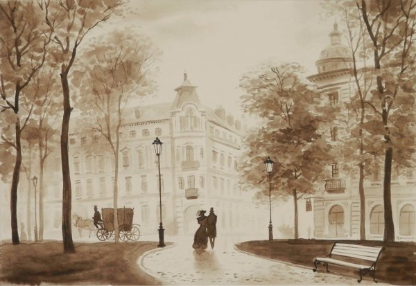 Александр Болотов старинный Петербург