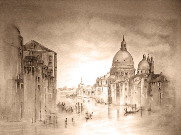 Архитектура сепия