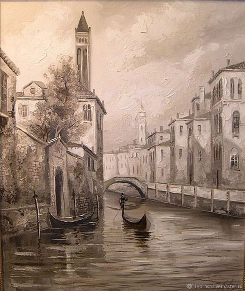 Тьерри дюваль акварели Венеция