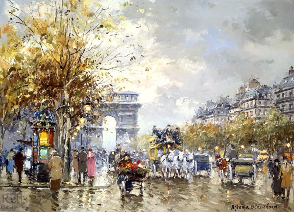 Импрессионизм картины Антуан Бланшар