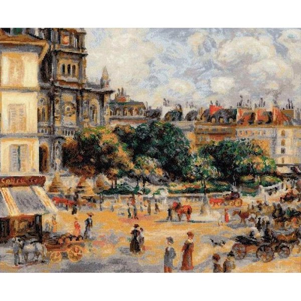 Площадь Троицы Париж Риолис