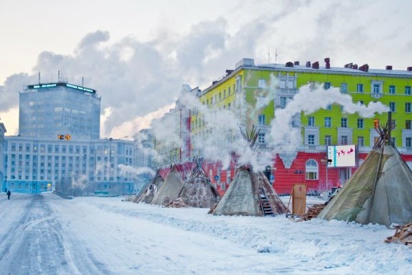Норильск достопримечательности зимой