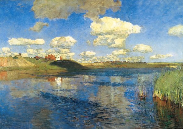 Левитан озеро Русь