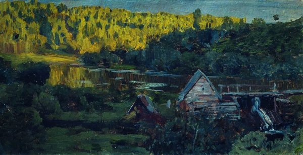 Исаак Ильич Левитан пейзаж