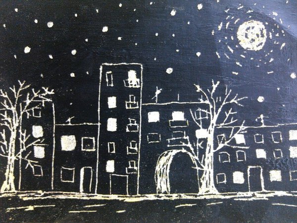 Линогравюра 1961