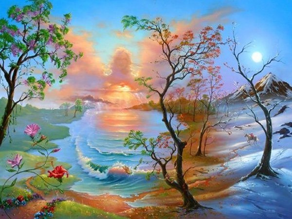 Пейзаж любого времени года