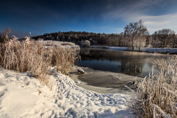 Зимний ночной Несвиж