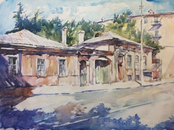 Таганрог акварель