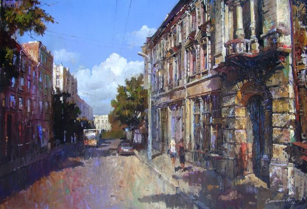 Акварелист Вячеслав Курсеев