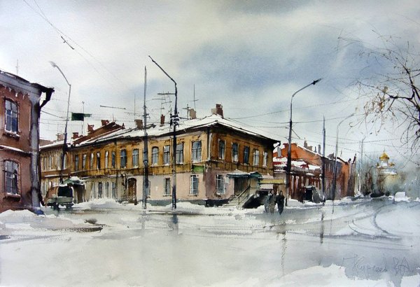 Саратовский художник Вячеслав Курсеев