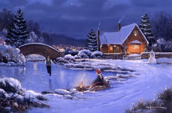 Художник Джордж Ковач