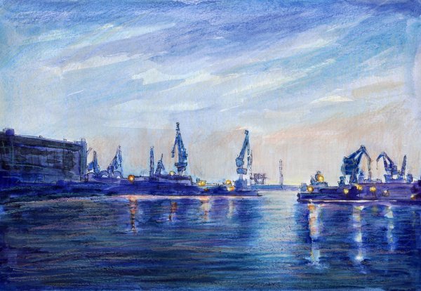 Пейзаж города Северодвинска