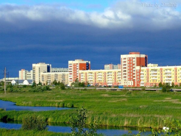 Северодвинск лето город