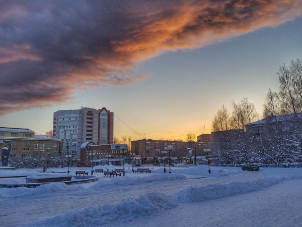 Зимний Сыктывкар