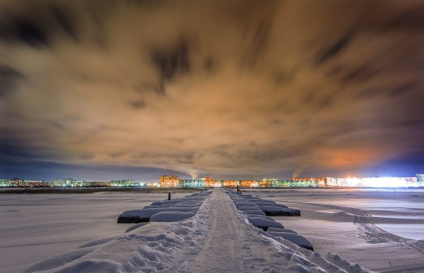 Северодвинск зима