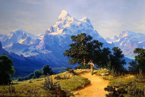 Фёдоров Михаил живопись горы