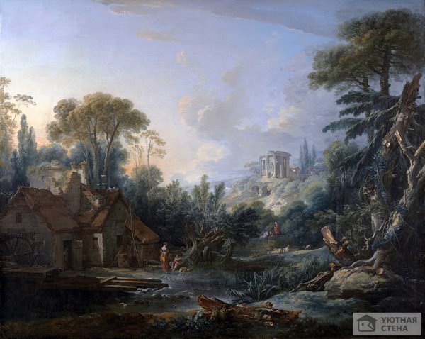 _ Франсуа Буше (1703-1770) пейзажи
