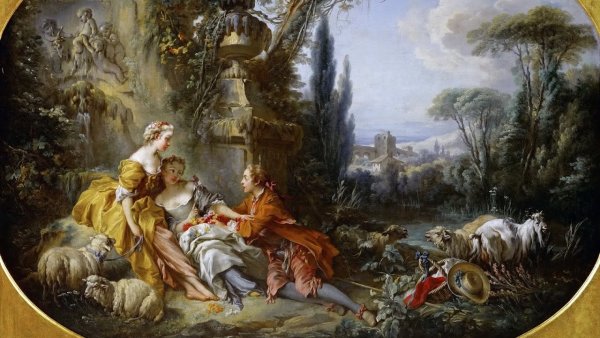 Франсуа Буше пейзажи