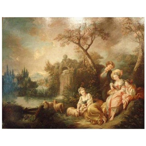 Франсуа Буше Вознагражденная покорность