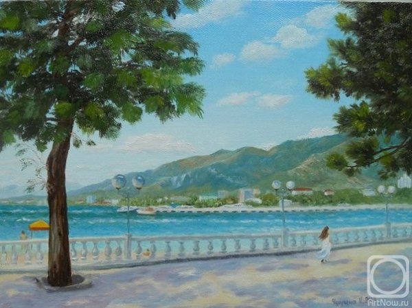 Живопись набережная Геленджика