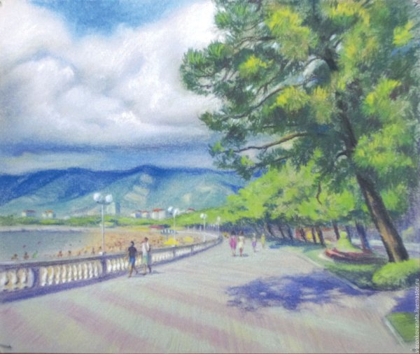 Бухта Геленджика картины