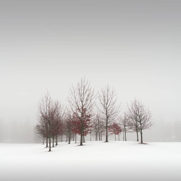 Снег Минимализм