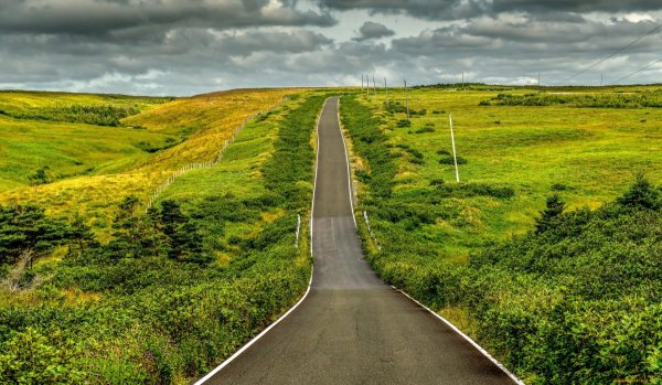 Дорога уходящая вдаль