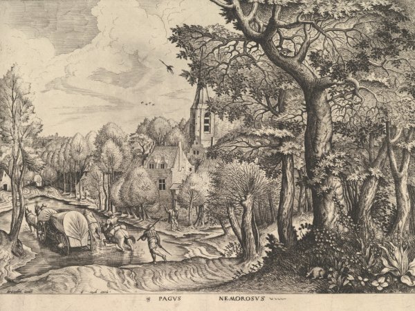 Питер брейгель Гравюры пейзажи